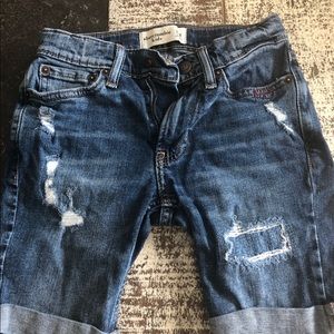 Boys Abercrombie Kids denim shorts